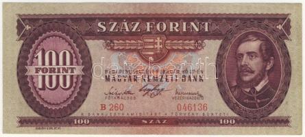 1947. 100Ft T:II+ Csak egyszer hajtva, törve nem!