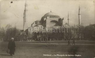 1931 Constantinople, Istanbul; La Mosquée de Sainte-Sophie / Hagia Sophia, photo (EK)