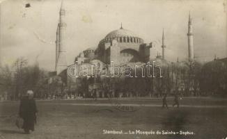 1931 Constantinople, Istanbul; 'La Mosquée de Sainte-Sophie' / Hagia Sophia, photo (EK)