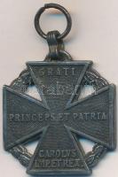 1916. "Károly - Csapatkereszt" cink kitüntetés mellszalag nélkül T:2
Hungary 1916. "...