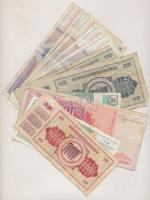 Jugoszlávia 40db-os vegyes bankjegy tétel T:vegyes Yugoslavia 40pcs of banknotes C:mixed
