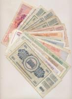 Jugoszlávia 40db-os vegyes bankjegy tétel T:vegyes Yugoslavia 40pcs of banknotes C:mixed