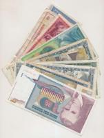 Jugoszlávia 40db-os vegyes bankjegy tétel T:vegyes Yugoslavia 40pcs of banknotes C:mixed