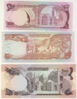 Afganisztán 1973-78. 10A-1000A 6db bankjegy teljes sor T:I