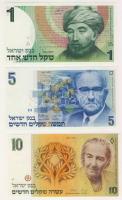 Izrael 1985. 5NS, 1986. 1NS, 1992. 10NS T:I