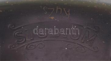 Studium régi lyukasztó, jelzett,  10x10x6cm