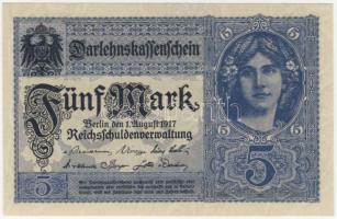Német Birodalom 1917. 5M T:I