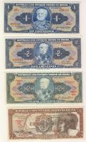 Brazília 1953-62. 1C,2C (2klf),5C (2klf),10C,50C,100C T:I