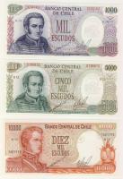 Chile 10 klf bankjegy T:I
