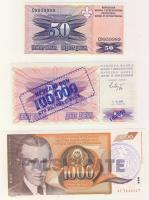 Bosznia 1990- 5 klf bankjegy T:I