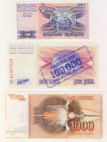 Bosznia 1990- 5 klf bankjegy T:I