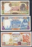 Szíria 1997-98. 50Font-1000Font 5klf bankjegy T:I,I-