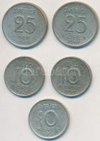 Svédország 1953-1959. 10ö Ag (3x) + 1961. 25ö Ag (2x) T:2,2-
Sweden 1953-1959. 10 Öre Ag (3x) + 196...