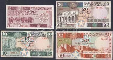 Szomália 1983-1996. 5Sh,10Sh,20Sh,50Sh,100Sh,500Sh,1000Sh T:I