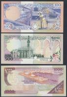 Szomália 1983-1996. 5Sh,10Sh,20Sh,50Sh,100Sh,500Sh,1000Sh T:I