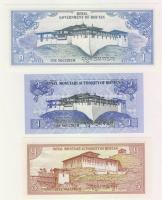 Bhutan 1981. 1N, 1985. 5N, 2006. 1N T:I