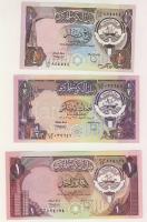 Kuwait 1968. 1/4D-20D 6db bankjegy, teljes sor T:I