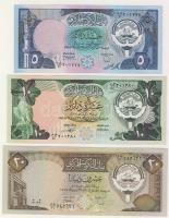 Kuwait 1968. 1/4D-20D 6db bankjegy, teljes sor T:I
