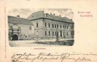 Újegyház, Leschkirch, Nocrich; városháza / town hall