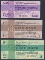 NDK 1979. "Form Aussenhandelsgesellschaft m.b.H." 0,50M-500M 6klf T:I