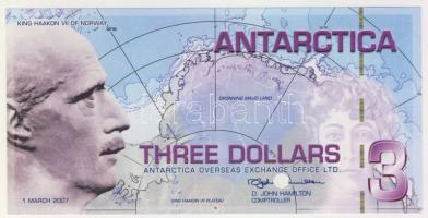 Antarctica 2007. 3$ "Specimen" T:I