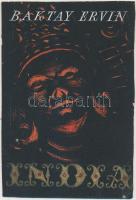 Jelzés nélkül: Baktay Ervin India. Vegyes technika, papír, jelzés nélkül, 11x8 cm