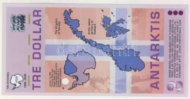 Antarctica 2007. 3$ "Specimen" T:I