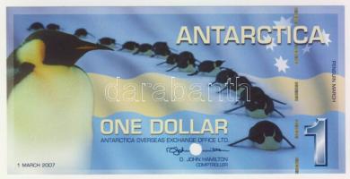 Antarctica 2007. 1$ "Specimen" T:I