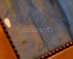 Olvashatatlan jelzéssel: Kopár fa. Pasztell, papír, üvegezett keretben, 40×30 cm