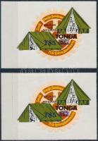 1982 Rotary Cserkészet ívszéli sor Mi 804-805