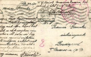 1914 Pola, K.u.K. matrózkadétok csoportképe / Austro-Hungarian Navy mariner cadets group photo (EK)