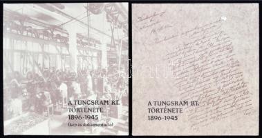 Jeney Károly (szerk.): A Tungsram RT. története 1896-1945, 2 kötetben. Megjelent 500 példányban! Bp., 1987, Gutenberg Nyomdaipar. Illusztrált kiadói Kemény kötésben