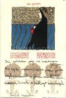 1898 Ver Sacrum No. 7. Erste grosse Kunstausstellung der Vereinigung Bildender Künstler Österreichs Secession. Verlag v. Gerlach & Schenk s: Koloman Moser (r)