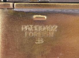 4 db öngyújtó, három jelzett (1000 Lünder, MTB,EB), 5 cm