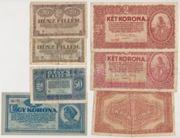 20db-os vegyes korona bankjegy tétel T:vegyes