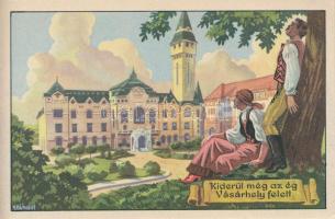 'Erdély Örök Egyetlen Miénk!' - 14 lapos irredenta képeslapfüzet, erdélyi városok grafikái...