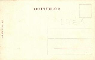 Eszék, Osijek; Zupanijska utca, zsinagóga, Julijo Horvát, Bartholovich, Buntkürchner, Max Miskolczy ...