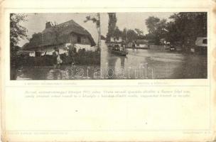 Berend, Berindan; az 1913-as árvíz képei, a Szamos Napilap helyszíni felvételei / the flood of 1913, pictures taken by the Szamos newspaper on the spot (EK)