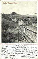 Istvánhuta, sodronypálya; Feitzinger Ede 1902/12 544 Kr. / ropeway transport