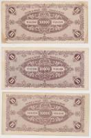 1946. 10.000BP (4x) + 1.000.000BP (3x) T:II,II-,III