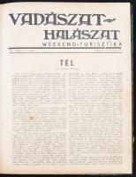 1939 Vadászat-Halászat, Weekend-Turisztika VII. évfolyam 24 száma egybekötve, 30x23cm