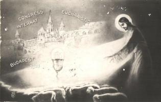 1938 Budapest, XXXIV. Nemzetközi Eucharisztikus Kongresszus, So. Stpl. (kis felületi sérülés / minor surface damage)