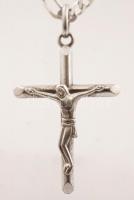 Ezüst nyaklánc medállal, Ag., nettó: 4,3gr., jelzett, 46cm /Silver necklace with pendant, Ag, net. 4...