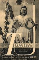 &#039;Takaros&#039; a magyar úrasszonyok nyári ruhája, a ruhát tervezte Tüdős Klára / Hungarian fashion advertisment, summer dress, design by Klára Tüdős (EB)