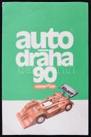 cca 1990. Radomir Postl: Autodráha 90 Europa Cup típusú autópálya kezelési útmutatója. 16 p.