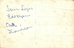 Komárom, Komárno; lovaskocsi, Som Lajos / horse carriage, photo (fa)