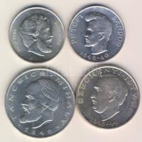 1947-48. 5Ft Ag "Kossuth" + "Szabadságharc" sor 5Ft Ag + 10Ft Ag + 20Ft Ag T:1/2