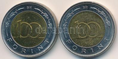 2002. 100Ft "Kossuth" (2x) T:2