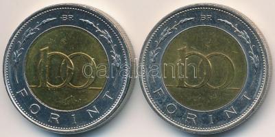 2002. 100Ft "Kossuth" (2x) T:2