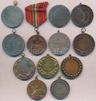 12db vegyes szocialista sportérem T:2,2-